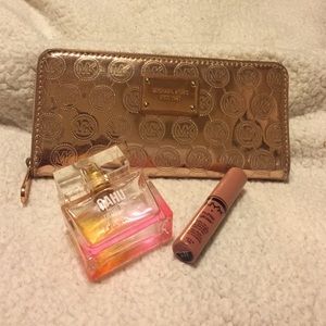 Rose Gold MK wallet