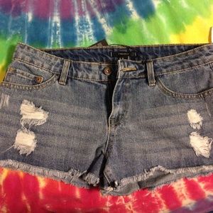 Jean shorts never worn