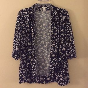 Floral cardigan/kimono