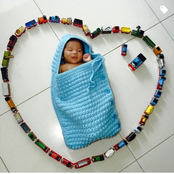 Handmade knit blanket , any color !!! - Picture 2 of 2