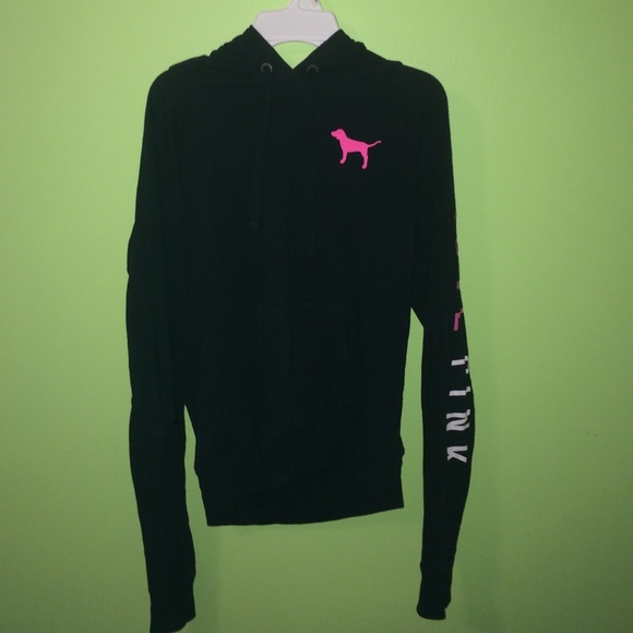PINK Victoria's Secret Sweaters - Black VS PINK hoodie