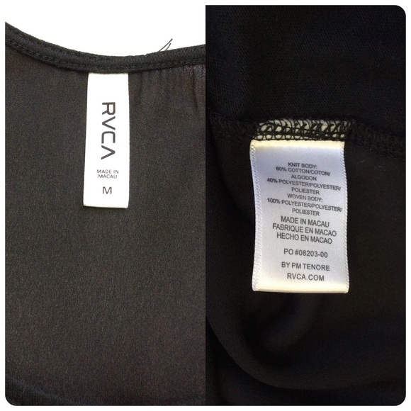 ❌BUNDLED❌🆕 RVCA high low tank - Picture 3 of 4