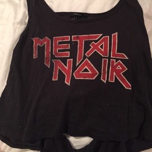 Metal Noir Tank