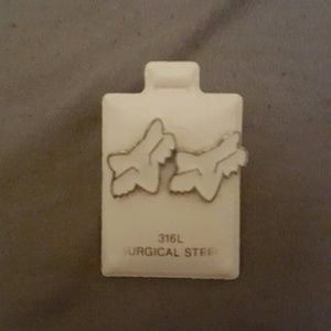 Fox racing earrings
