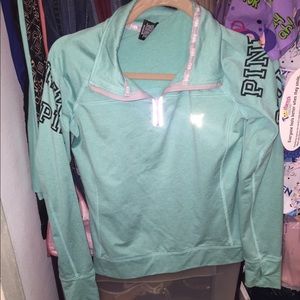 PINK Victoria's Secret collegiate half zip :)