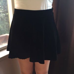 Mini circle skirt