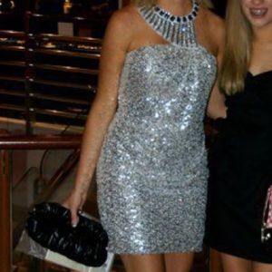 Tony Bowls sequin dress