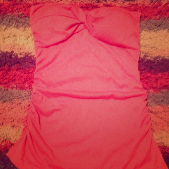 Hot Pink Tube Top