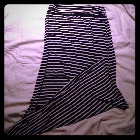 Black & White Striped J.Crew Skirt!