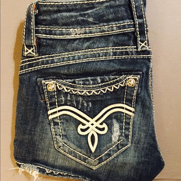 Rock Revival Jean Shorts