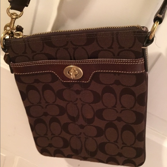 Coach Bags Coach Chocolate Brown Cross Body Bag Poshmark