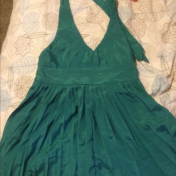 sea foam cocktail dress