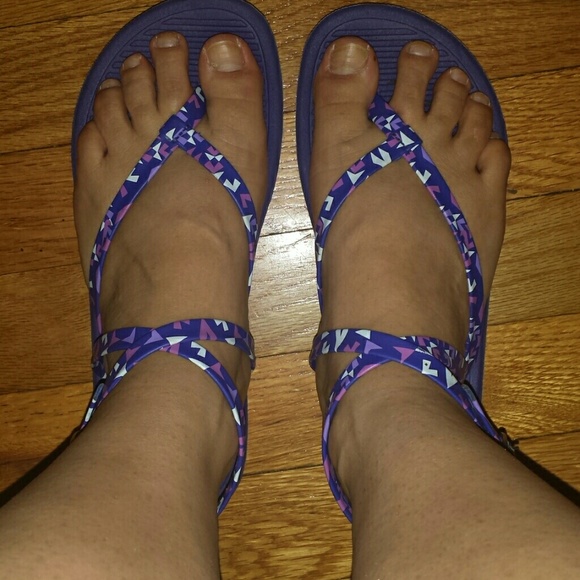 Nike Shoes - Purple Nike sandals