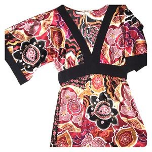 Kimono Top w/ Tie Back