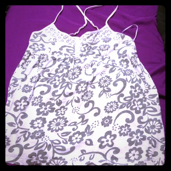 White grey tank top - Picture 1 of 1