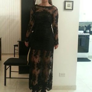Black Lace Dress