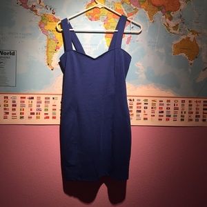 Love Culture Blue Bodycon Dress