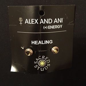 Alex and ani healing earings