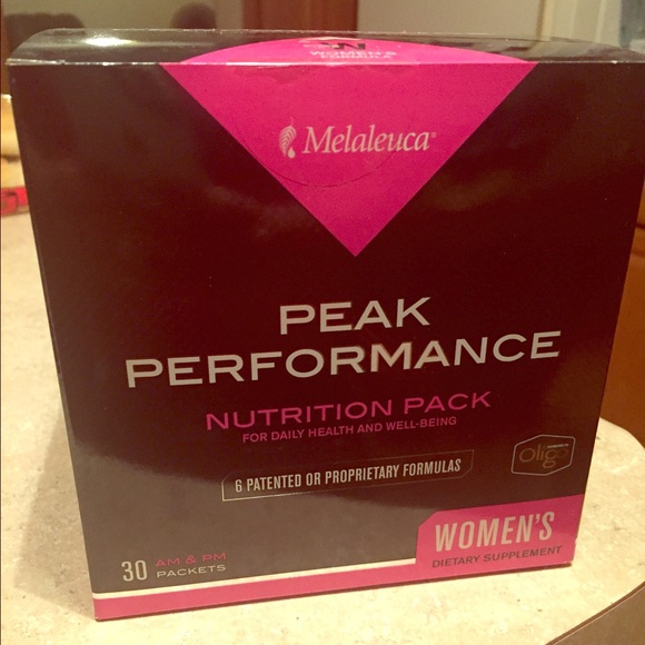 Melaleuca womens peak performance nutrition pack