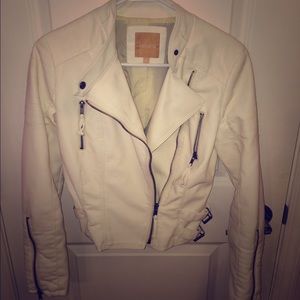 White, Takara leather jacket