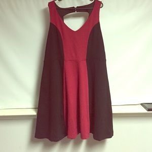 Red and Black Torrid Dress