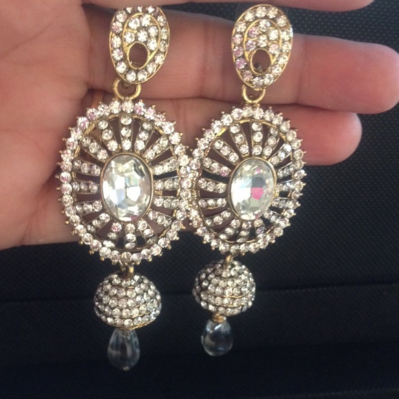 High end heavy earings
