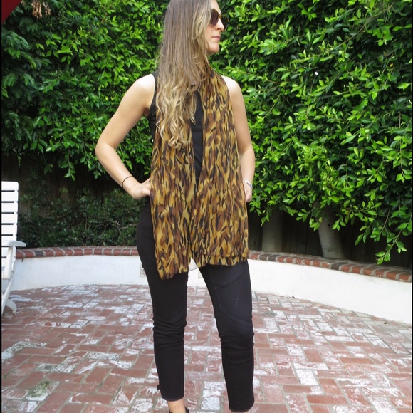 Vintage Tiger Scarf - Picture 1 of 2