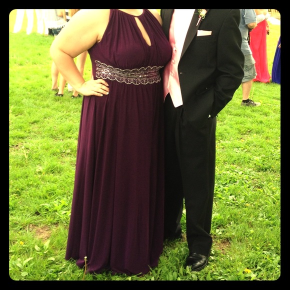 Purple Prom Dress - Picture 1 of 4