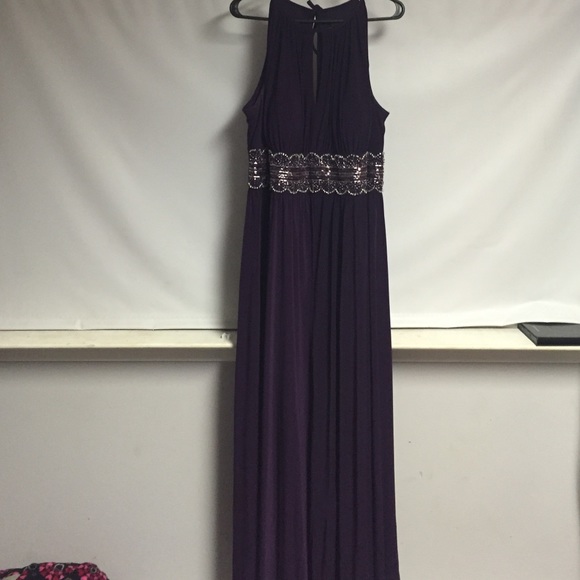Purple Prom Dress - Picture 2 of 4
