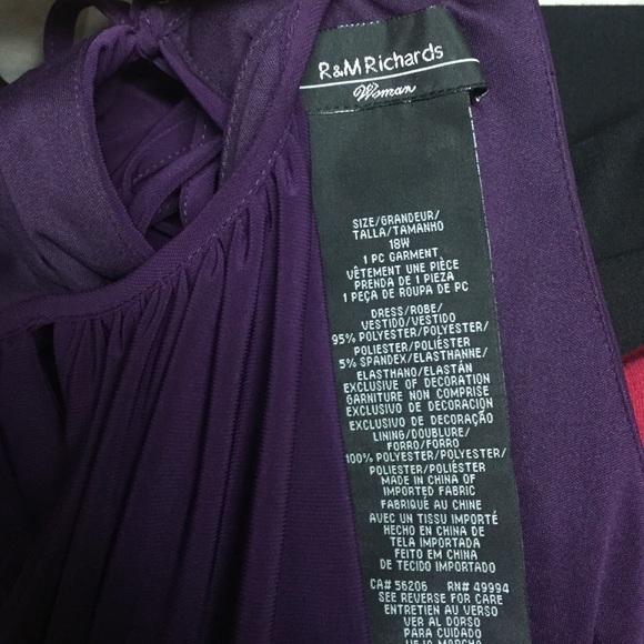 Purple Prom Dress - Picture 4 of 4