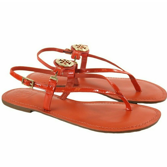 Tory Burch orange sandals
