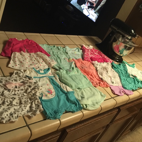 Baby girl clothes Carter's Calvin Klein and target