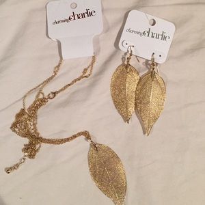 Charming Charlie Necklace & Earrings