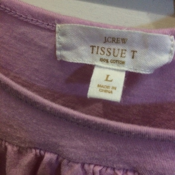 Lilac j.crew tank top - Picture 3 of 3