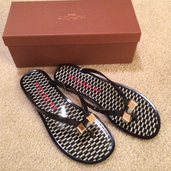 Coach Shoes - Coach Flip Flops