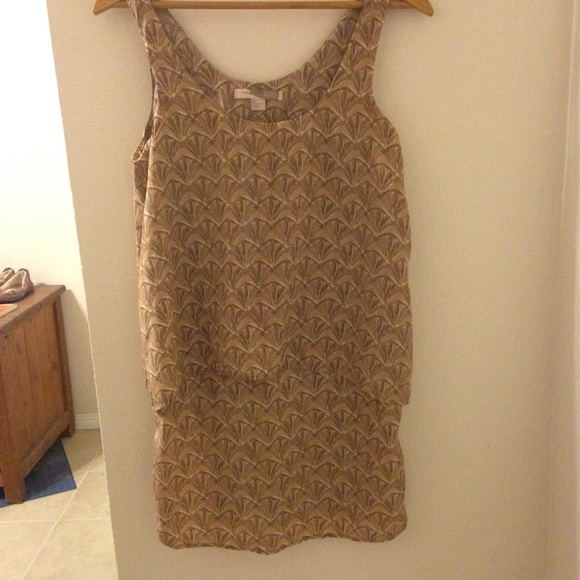 Light brown dress