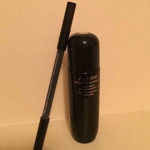 balancing softener and eyebrow pencil