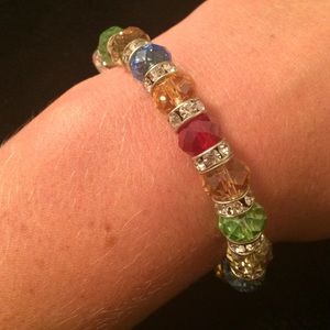 Multi-colored bracelet