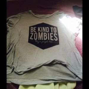 Cropped Zombie Shirt