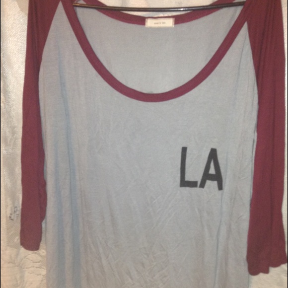 LA raglan womens 3x