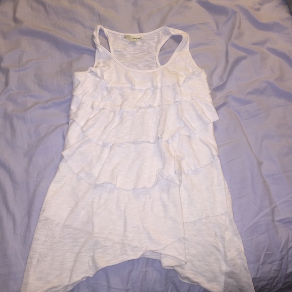 White tank top