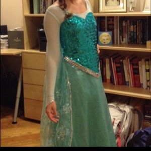 Adult Elsa Dress Size Small or Junior 14-16
