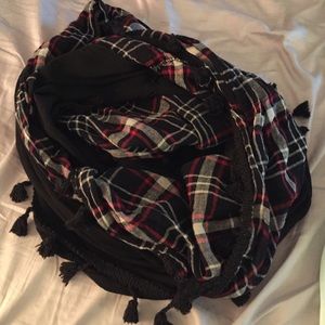 Tassel Infinity Scarf