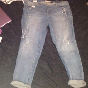 Torrid size 24 boyfriend jeans