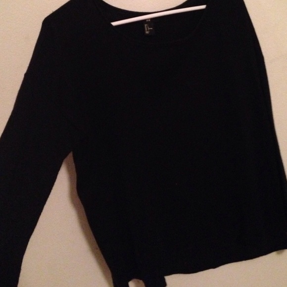 Black H&M Long Sleeve Top - Picture 2 of 2