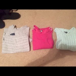 American eagle sweater bundle