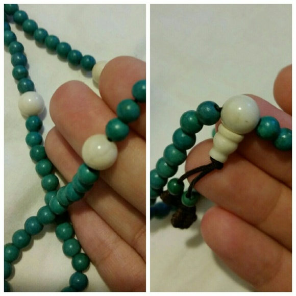 Turquoise Mala Beads - Picture 3 of 3