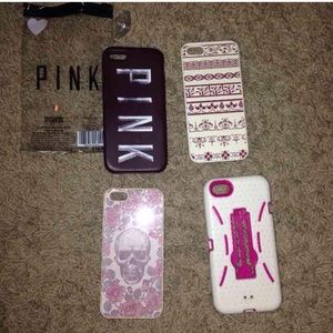 MAKE ME AN OFFER ❤️❤️iPhone 5/5s case bundle