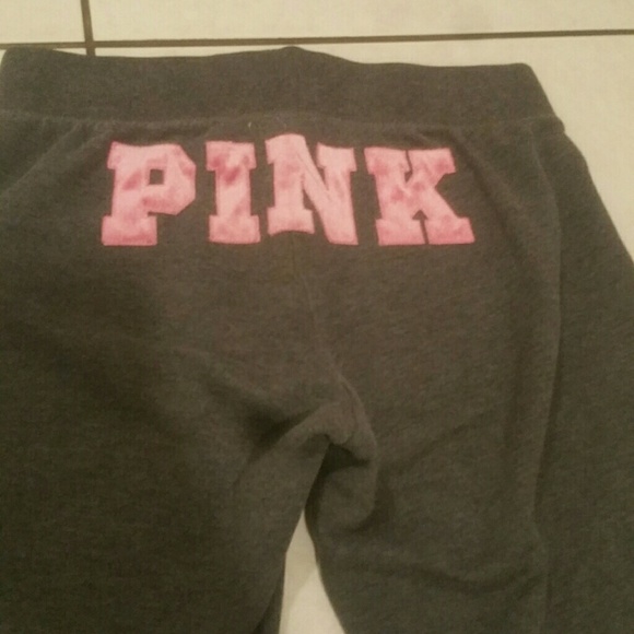 Pink capri sweats