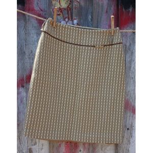 Wool pencil skirt